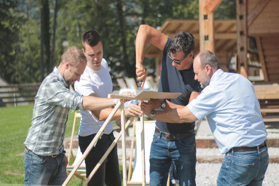 team building za manjše skupine Ecoresort